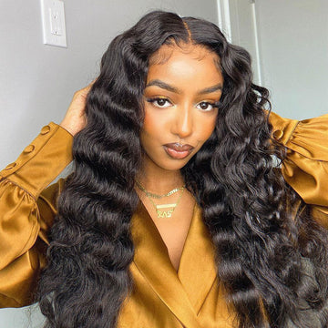 VRBest Plump 4x1/13x4x1/13x6x1 T Part Lace Wigs Loose Wave